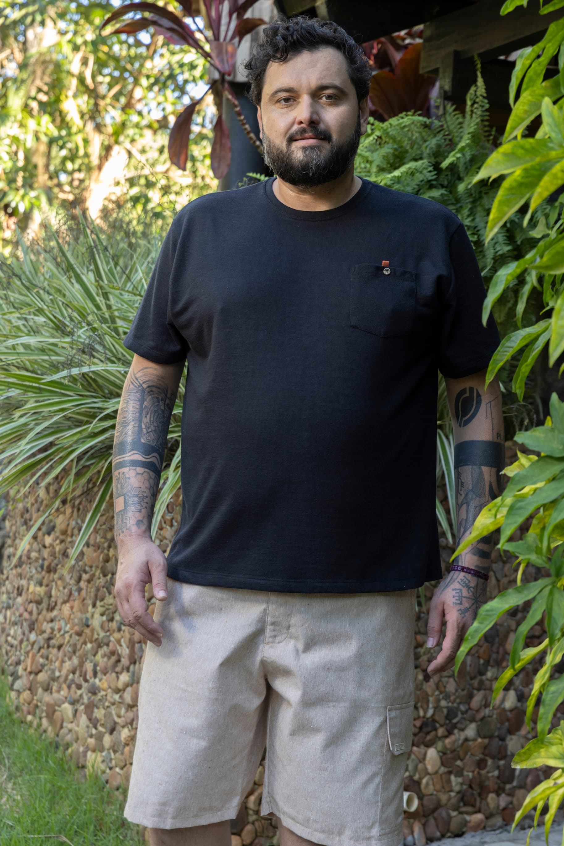 Camiseta Meia Malha Basic